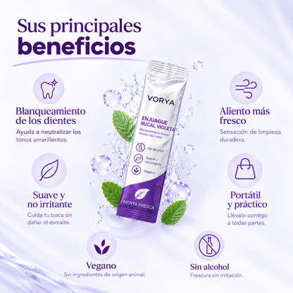 Vorya Violette™ - Enjuague Blanqueador Premium