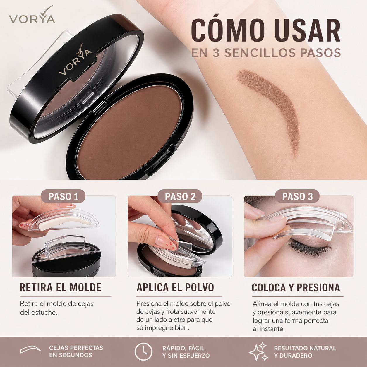 BrowPerfect™ - Moldeador de cejas acabado natural