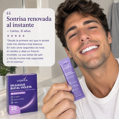 Vorya Violette™ - Enjuague Blanqueador Premium