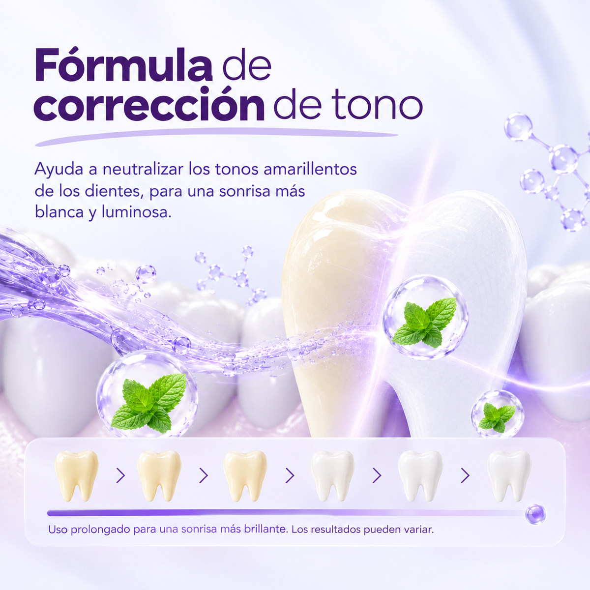 Vorya Violette™ - Enjuague Blanqueador Premium