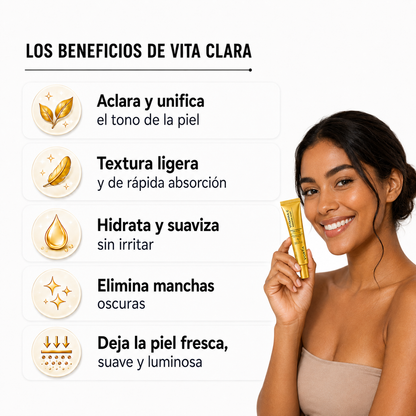 VitaClara™ - Crema para el cuidado de las axilas