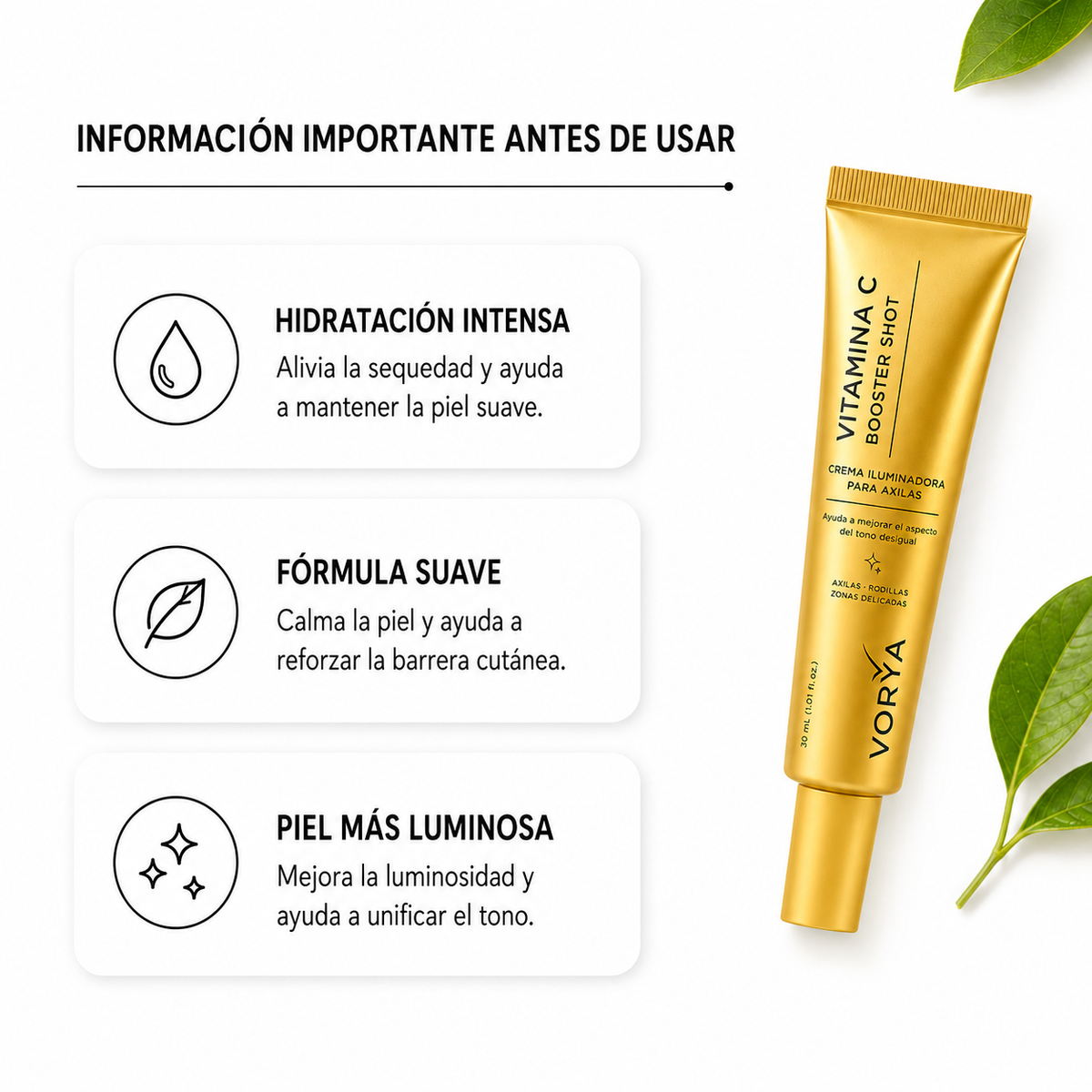 VitaClara™ - Crema para el cuidado de las axilas