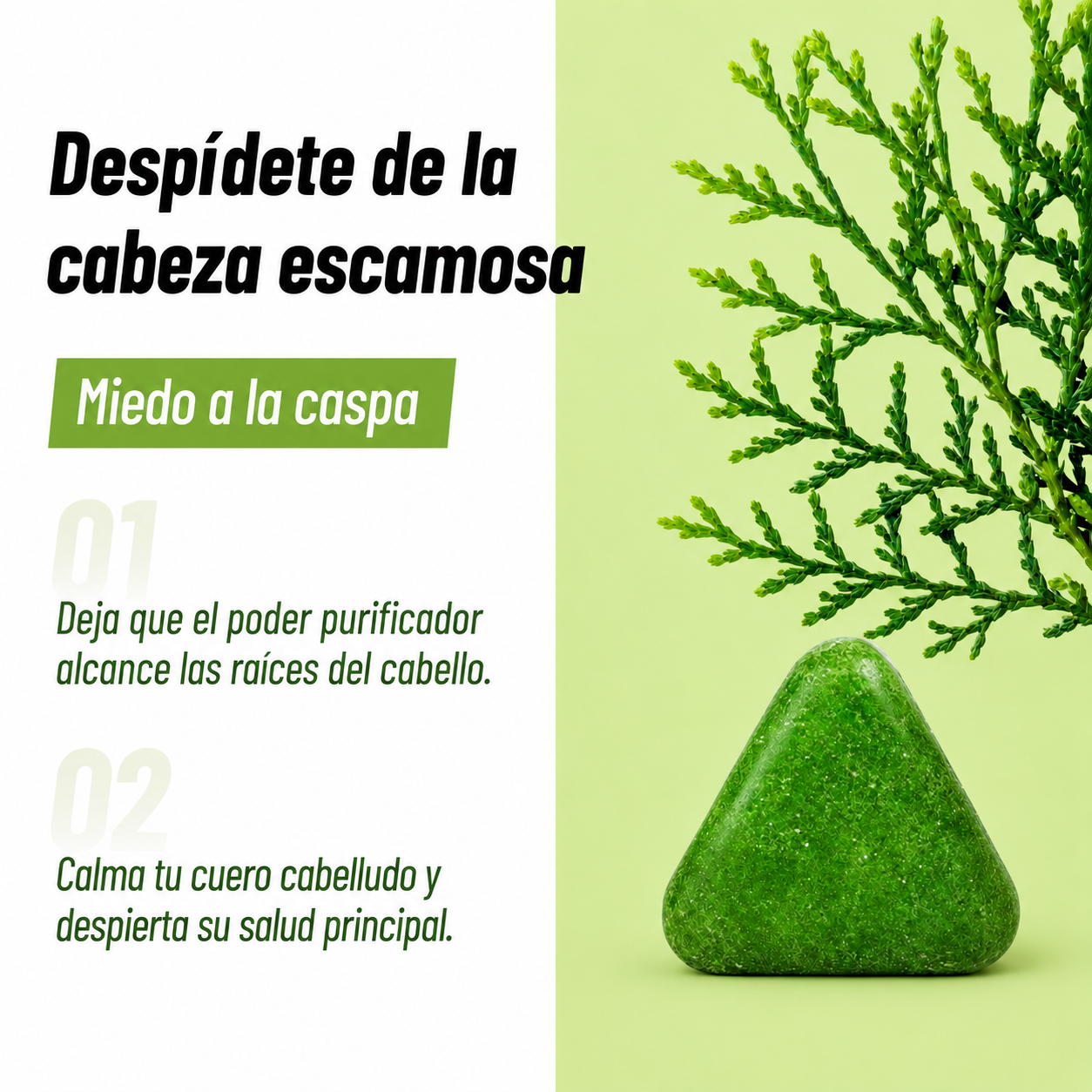 GreenRoot™ - Jabón Reparador del Cuero Cabelludo