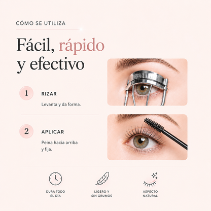 LashLift™ - Máscara Transparente Efecto Lifting